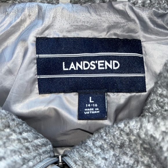Lands’ End jacket. Gently worn. L-27”, Pit to Pit-20”, Arm- 24” - Picture 3 of 3